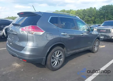 2015 Nissan Rogue Sl из США, поврежденный, VIN 5N1AT2MT7FC848567